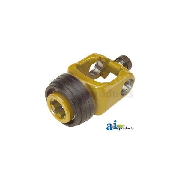Tractor Yoke, Splined 1 3/8" - 6 Spline w/ QSG Lock 5" x4.5" x8.5"